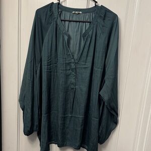 Maurices Deep Teal Blouse